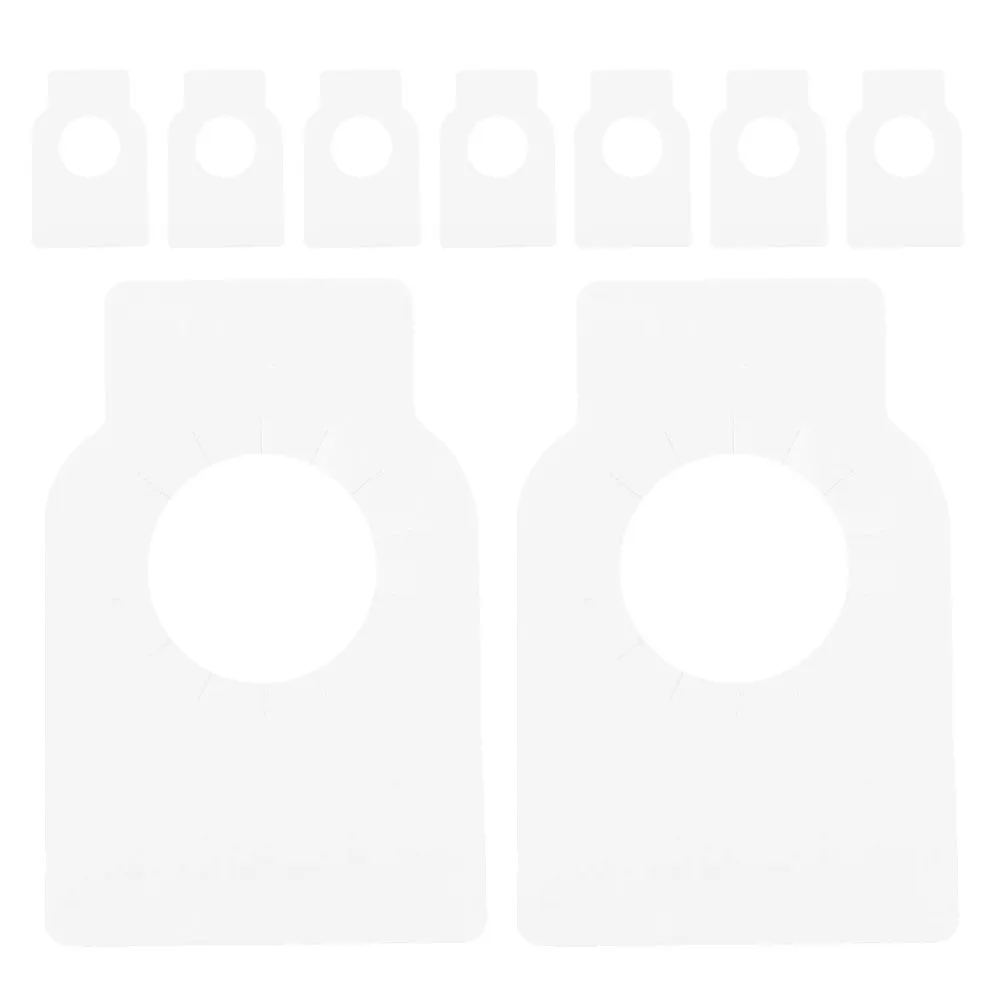 

200Pcs Wine Bottle Tags Double-Sided Labels Hanging Blank Tags for Wine Bottle Identification Double Side Tag