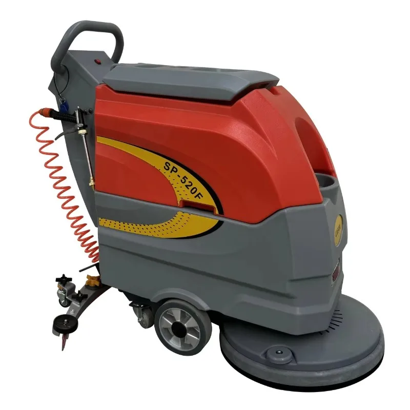 Hand-Pushed Electric Cleaning Equipment Floor Washing Machine Marble Floor Scrubber for Factory Supermarket