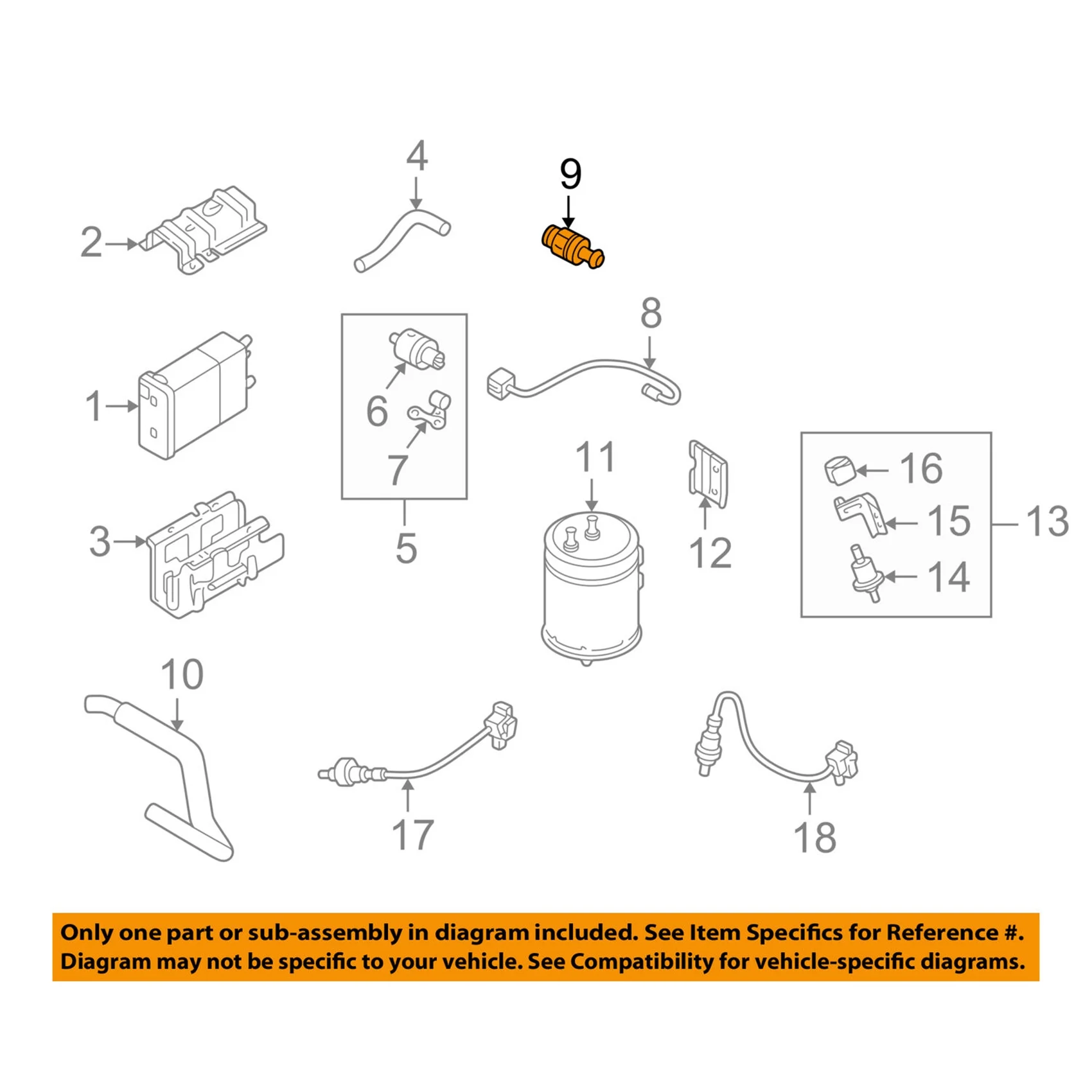 

High Quality Exhaust Valve 0K30E-13890 0K30E13890 PCV Valve For KIA Rio Rio Cinco 1.5L 2001-2005