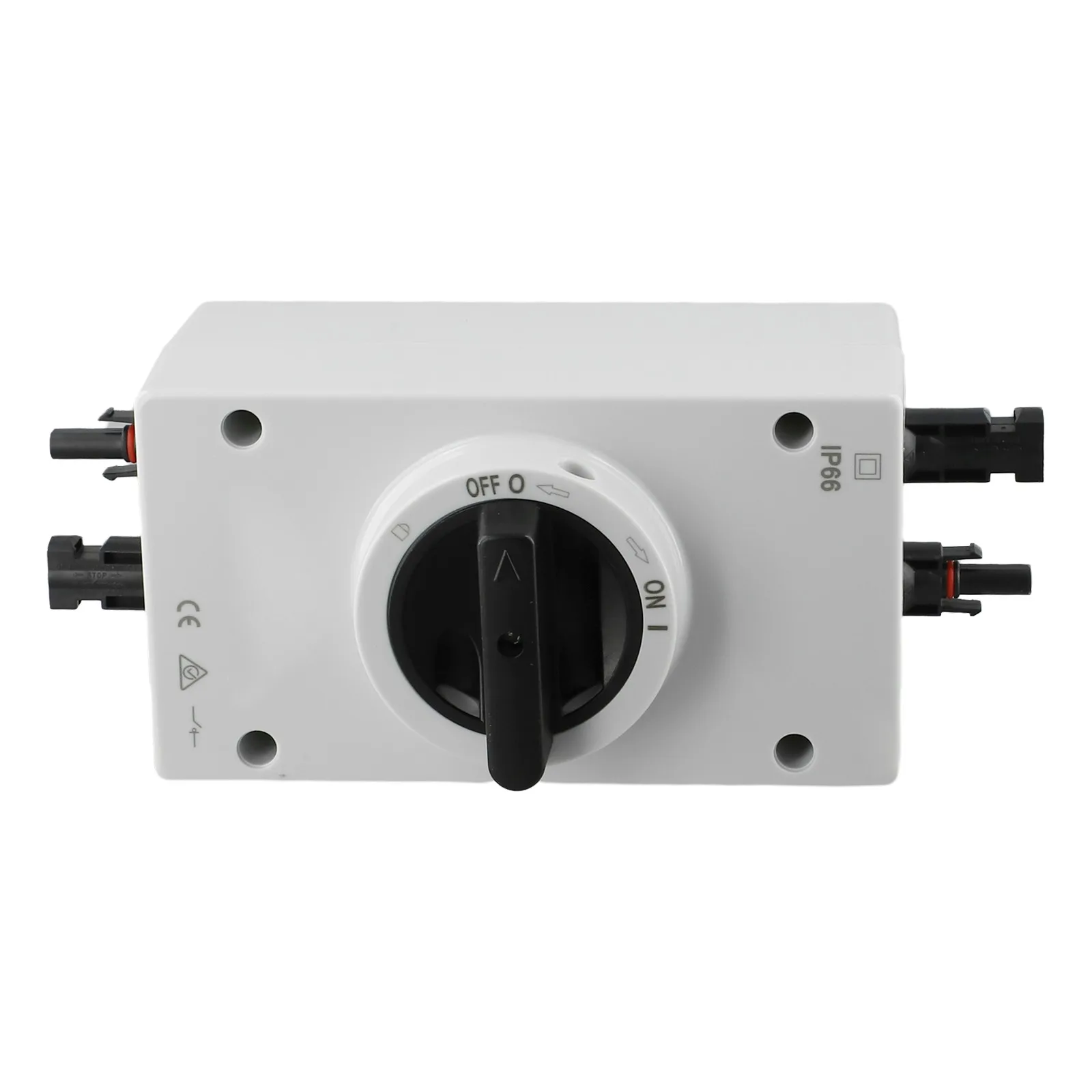 Interruptor aislador de CC de 250x100x110 Mm, interruptor resistente a humo, Material ignífugo, componentes resistentes a los rayos UV para uso comercial