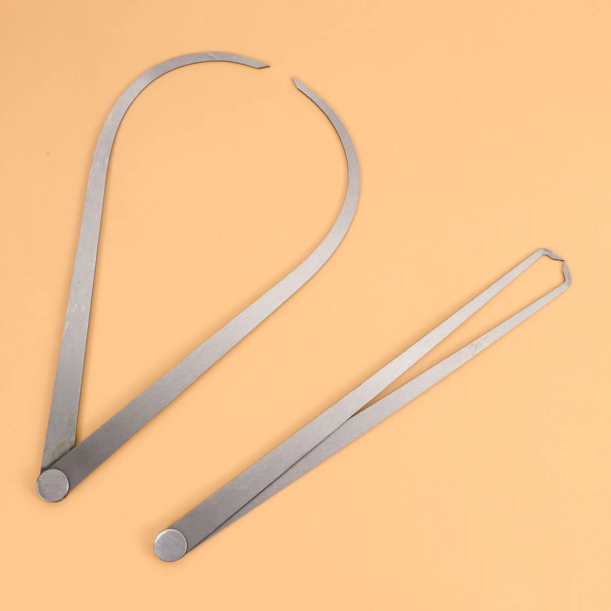 

2Pcs Calipers Measuring Tool Reliable Creative Distance Measuring Tool for Cylinder Groove Width and Diameter