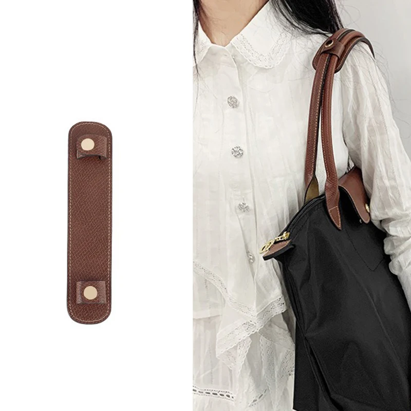 Anti-Slip Decompression Shoulder Pad for Long-chmp Bag Strap – No-Modification Handle Fixing Clip