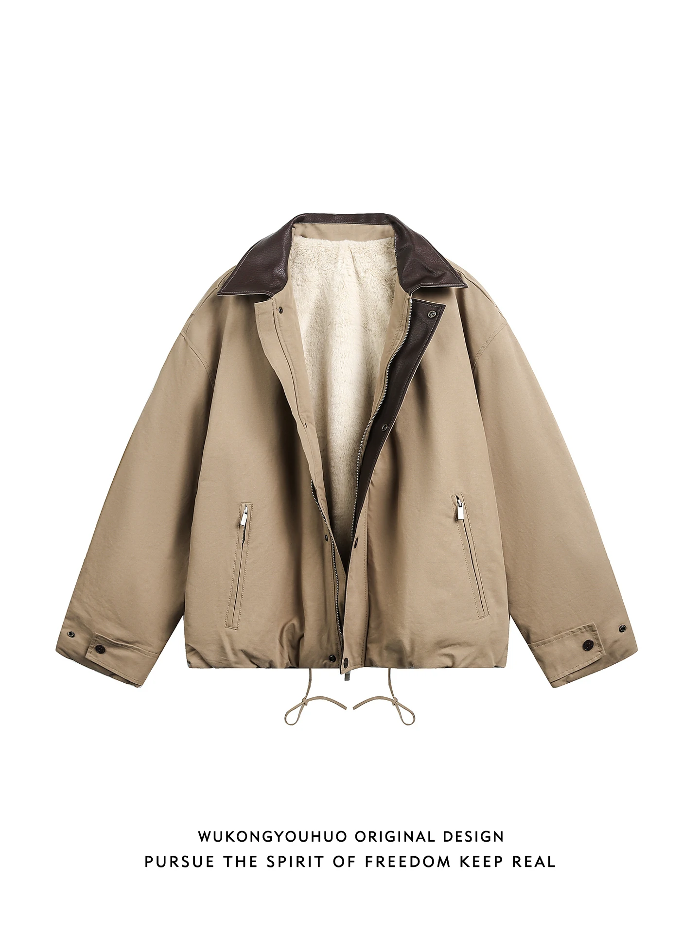 

Утепленная хлопковая куртка унисекс в винтажном стиле, свободного кроя, на молнии, с длинными рукавами, молодежная, повседневная, зимняя