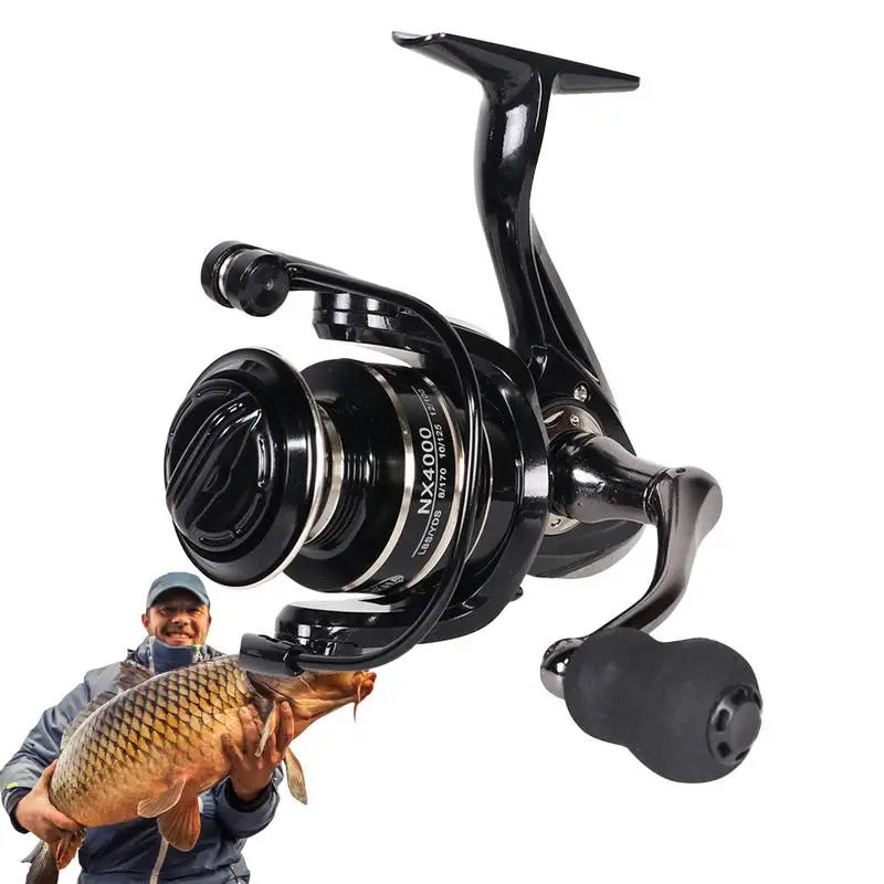 

Fly Fish Spin Reel Metal Saltwater Reel Gear Ratio 5.2: 1 Fishing Tackle Tools Wear-Resistant Fishing Gear Aluminum Alloy