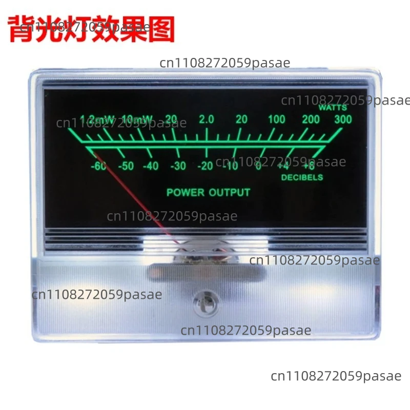 VU Level Meter Stereo Preamp tube Amplifier Board Indicator DB Preamp Audio Power Meter With Driver Backlit Pointer