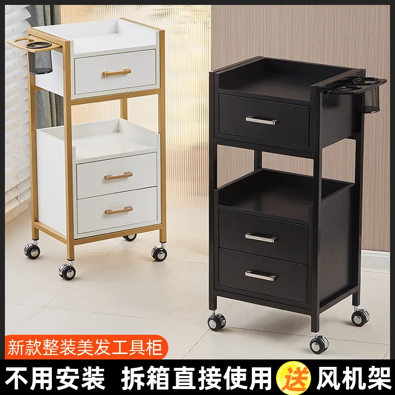 

Free installation Barber Shop Tool Cabinet Hair Salon Special Tool Desk Hair Shop Shelf Tool Cart Hair Salon Cabinet
