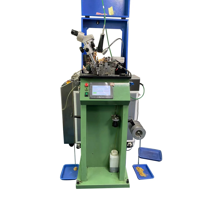 Factory High Speed Gold Silver Chain Making Machines  Bismark Chain Making Machine La ser Soldering Chain Coupling Machine