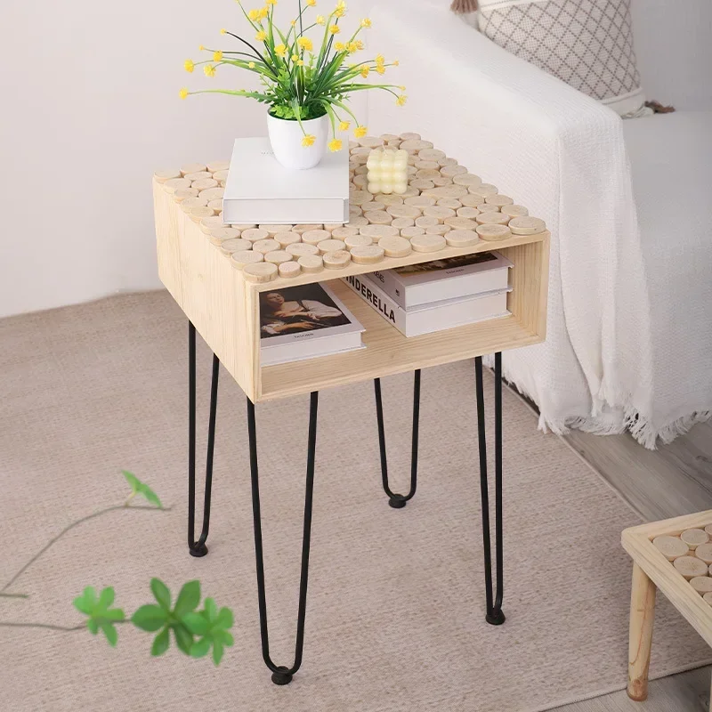 Creative small apartment living room coffee table, small table, simple modern home