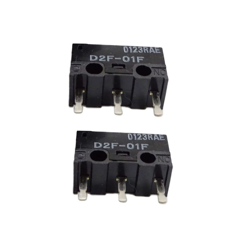 2/10PCS 마우스 마이크로 스위치 기존 D2F-01F (10M 클릭) 마우스 버튼