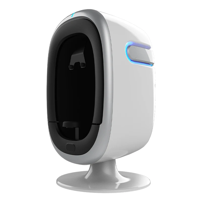 15.6 pouces nouvelle Machine d'analyse de peau du visage 3D analyseur de peau Machine faciale 8 spectre lumineux analyseur de peau Scanner