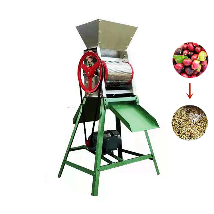 Commercial Small Fresh Coffee Bean Peeler Coffee Bean Sheller Huller Machine With Low Price