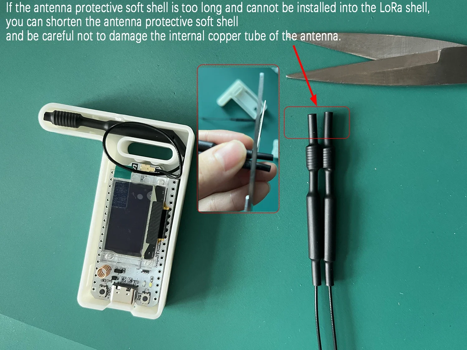 Imagem -06 - Lora v3 Development Board Kit Display Oled 868mhz 915mhz Sx1262 96 Polegada bt Wifi Lora Kit para Arduino Iot Loran Smart Home