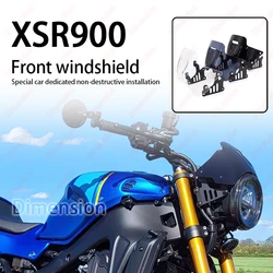 Motorcycle WindScreen Windshield Fairing Deflector Cover Wind Deflector Visor New For Yamaha XSR900 XSR 900 xsr900 2022 2023