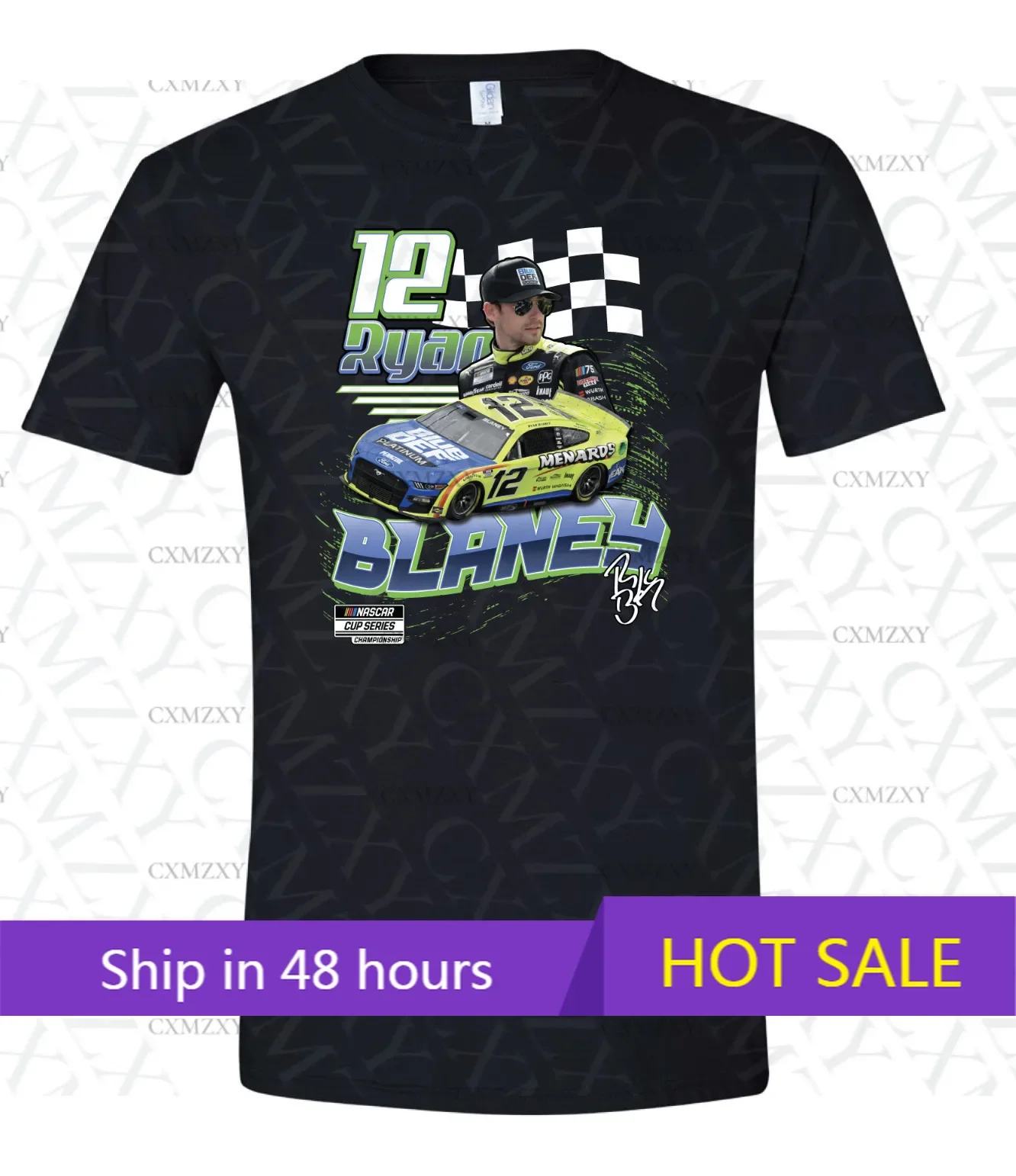 

Ryan Blaney Nas.car Vintage Premium T-Shirt Black
