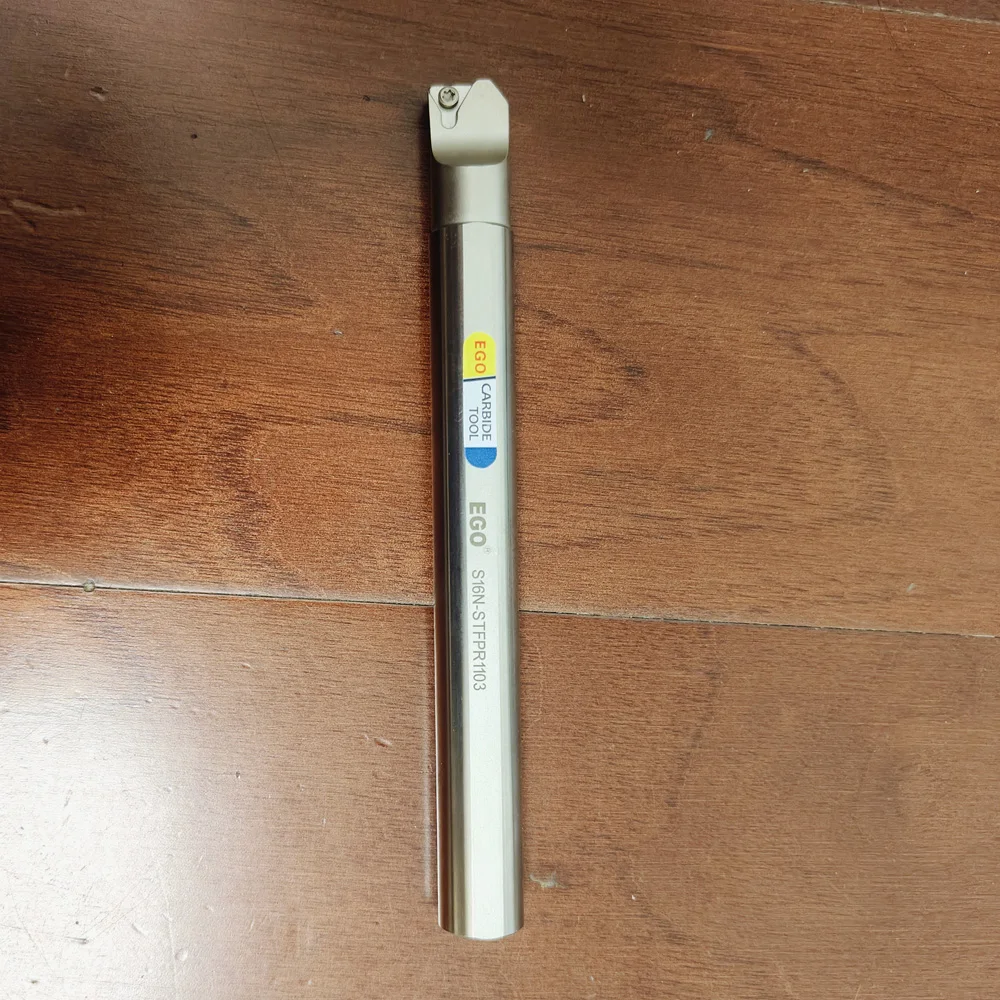EGO Turning Bar Boring Accessory S10K/S12M/S16N/S20Q-STFPR1103 CNC Lathe Cutter Blade Internal Tool Holder For TPMT1103 Inserts