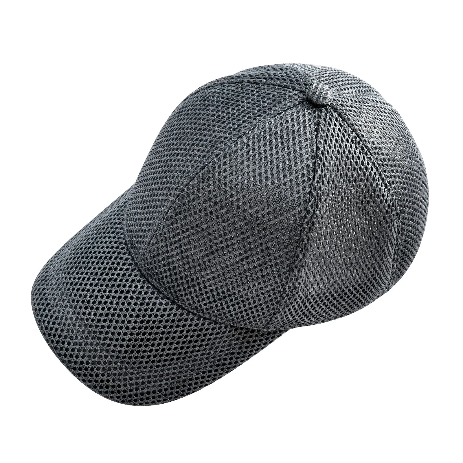 Unisex Sommer 6-Panel Baseballkappe Mesh-Laufmütze Einfarbige Trucker-Kappe Atmungsaktive Outdoor-Sport Schnelltrocknende Mütze FC357 – Detail 2