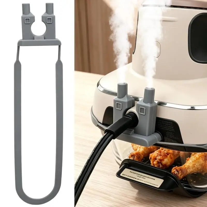 Silicone Air Fryer Steam Release Diverter Heat Resistant Easy Install Protects Counters From Hot Steam For Home Use