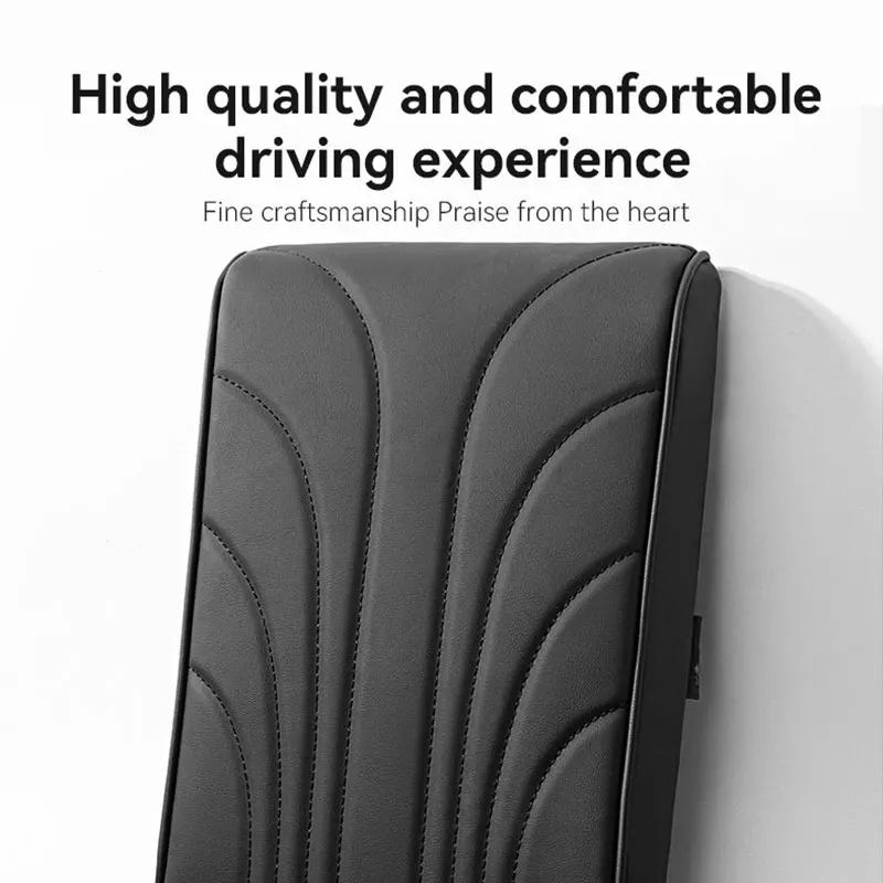 

Car Center Console Cover-Armrest Box Mat,Memory Foam Leather Arm Rest Covering Car, Arm Rest Cushion for SUV/Truck Vehicle