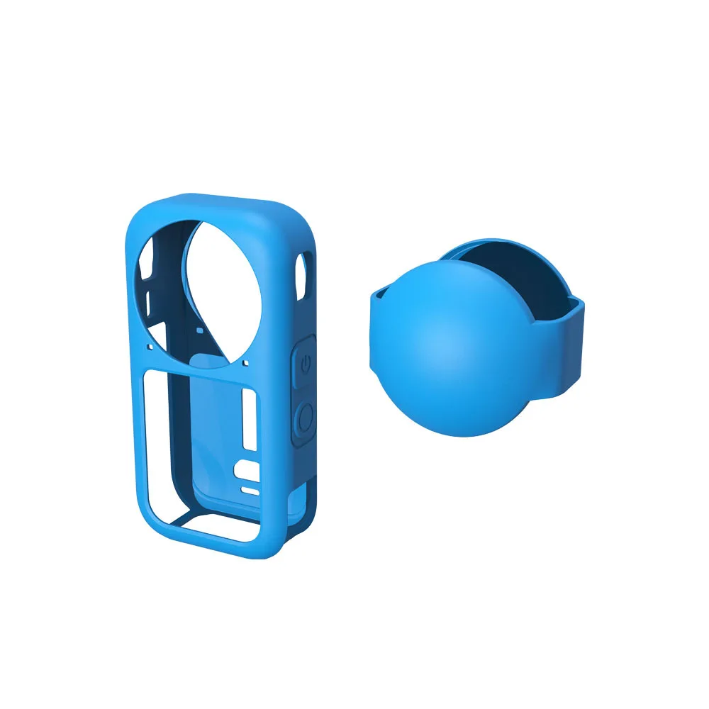 ​ for Insta360 x6 silicone cover, dustproof silicone protective cover, anti drop cover, compatible with split protective mirror