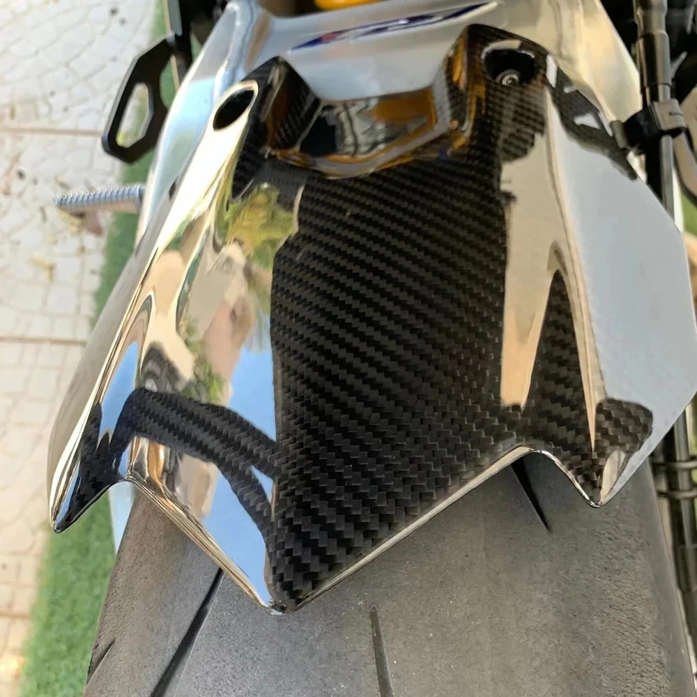 Motorcycle Carbon Fiber Modified Parts Rear Fender Hugger Mudguard For Yamaha R1 R1M 2009-2022 2023 MT10 FZ10 2016- 2022 2023