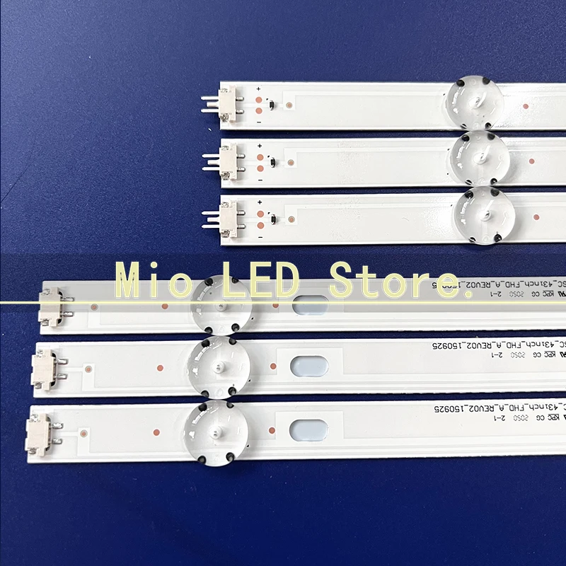 10KIT LED Backlight Lamp strip For 43LF510V 43LH5700 43LX300C LF51-FHD-A HC430DUE 43LH51_FHD A B 43inch 43LJ510T 43LJ5100