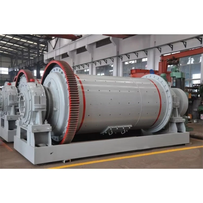 Gold Ore Grinding Ball Mill Small Scale 1-3.5t/h Wet Dry Grinder Machine 900x3000 Model Hard Rock Mineral Separation Customized