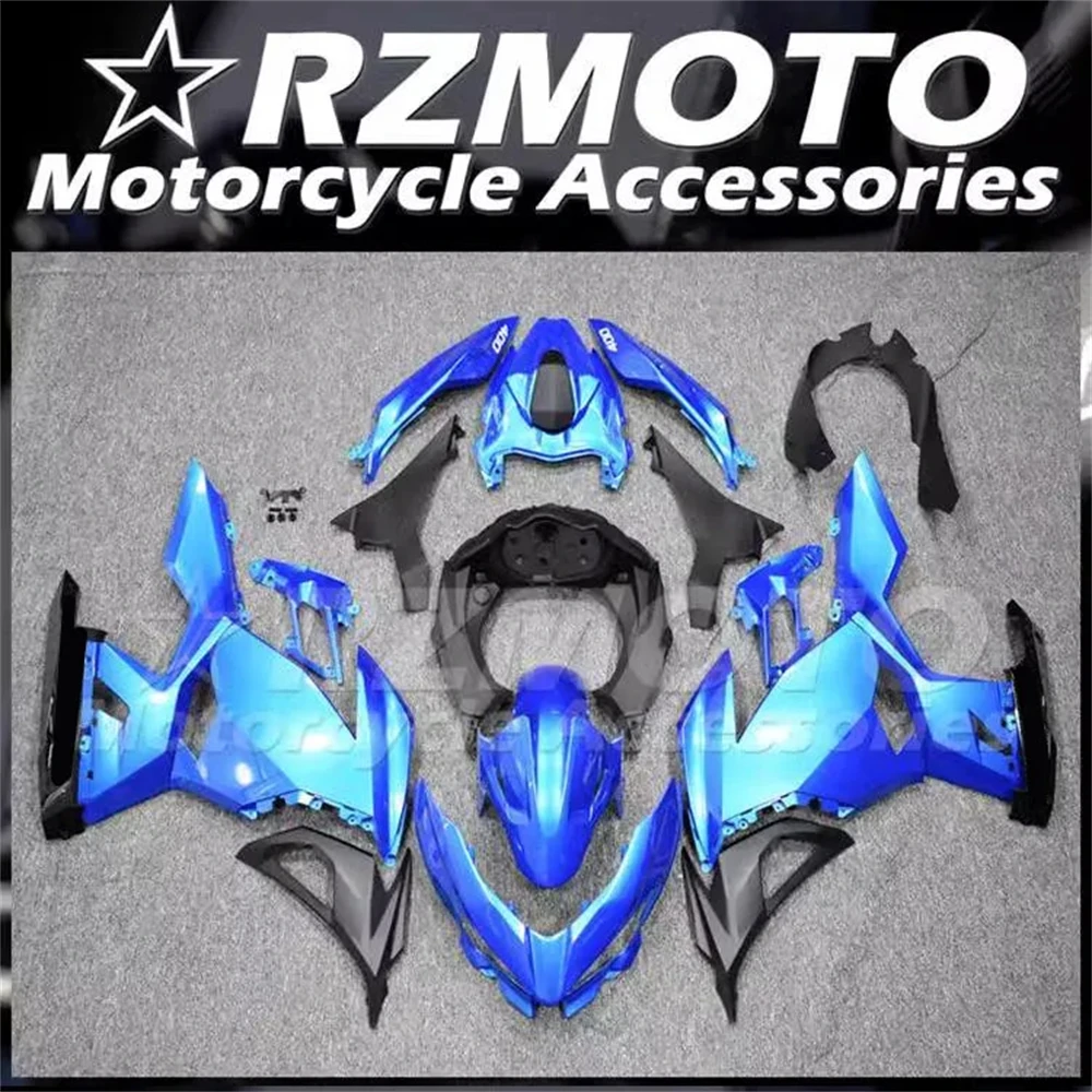 ABS Motorcycle Fairing Kit fits Kawasaki Ninja 400 EX400 2019 2020 2021 2022 2023 19 2020 21 22 23 body setting blue