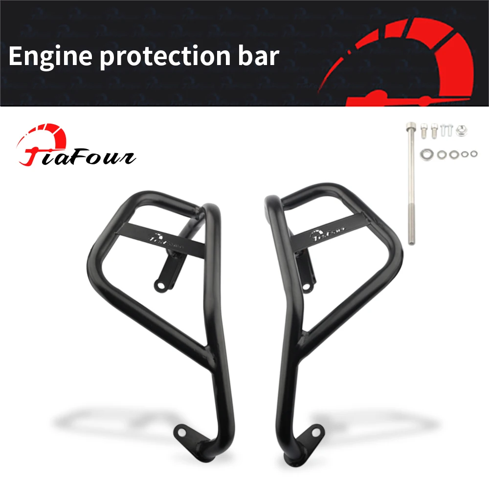 Motorcycle Frame Protection Bumper Engine Guard Crash Bar Front Upper Engine Guard For Himalayan 2018-2023 Scram 411 2022-2024