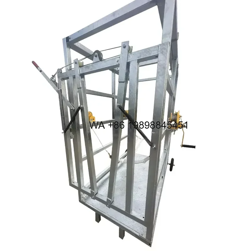 Wmwmnu 2024 Hot Sale Factory Animal Husbandry Equipment for Cattle Hoof Trimmer Chute