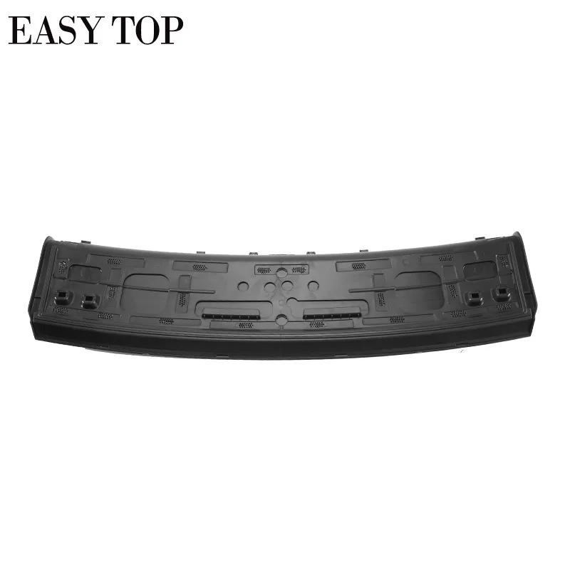 Painted Black License Plate Frame For Ford Mustang 2015+