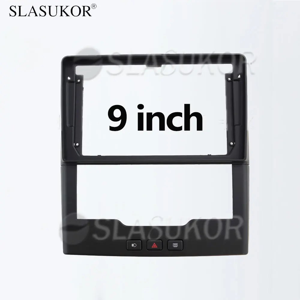 

9 inch Car Frame Fascia Adapter For SAIPA 151 2013 AUTO AC Frame No Cable Android Radio Dash Fitting Panel Kit