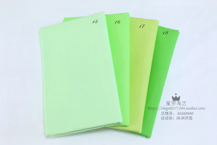 160*50cm Solid Color Twill Cotton Fabric For DIY Children\'s Wear Cloth Make Bedding Quilting Tecido Girl Dress