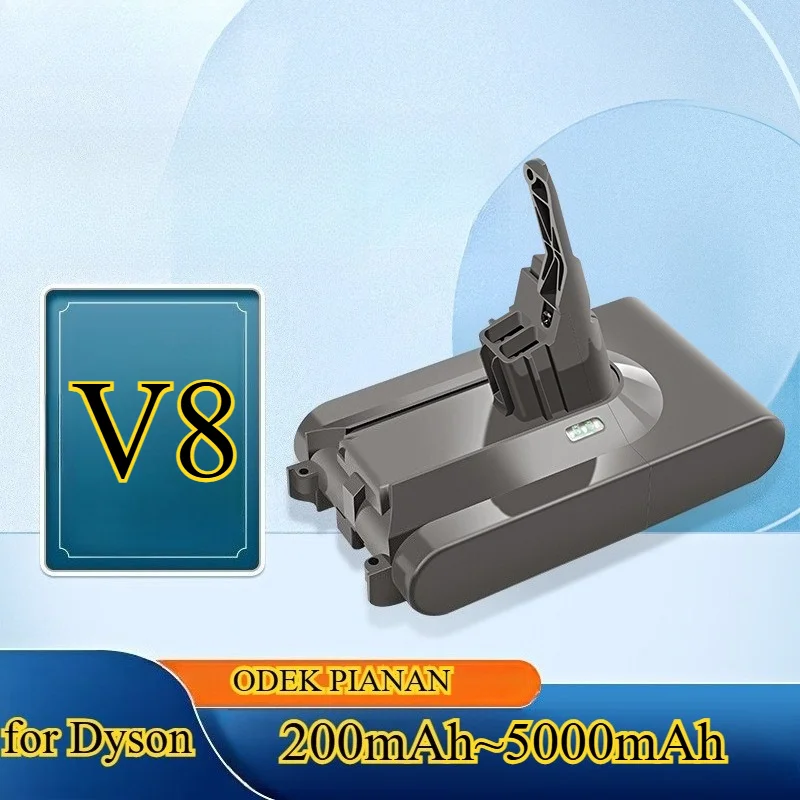 

5000mAh Replacement Battery for Dyson V6 V7 V8 Cordless Vacuum High Capacity Li-ion Battery Pack for Handheld Vacuum Cleaners