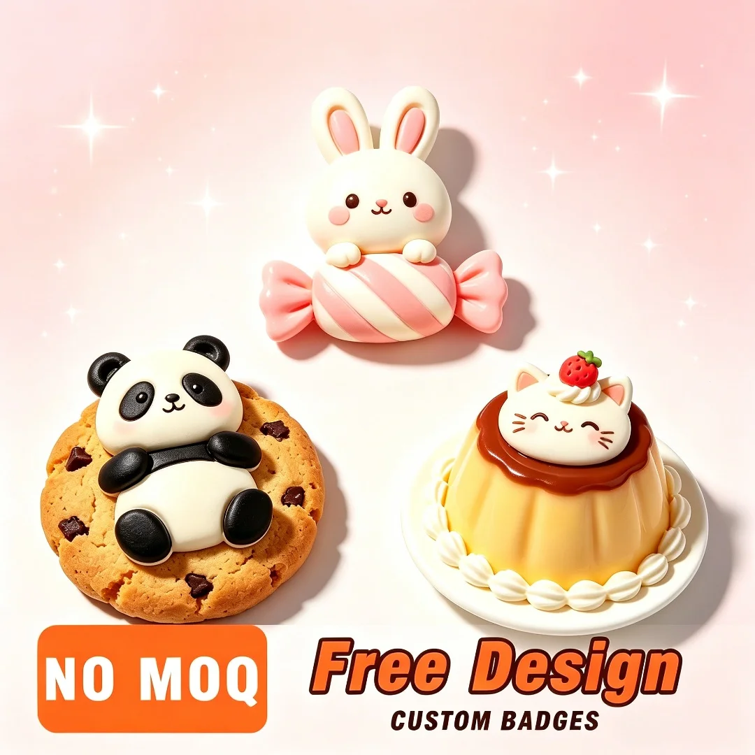 

Custom Kawaii Dessert Fridge Magnet, Personalized 3D Resin Food Refrigerator Sticker, Cute Kitchen Decor Gift