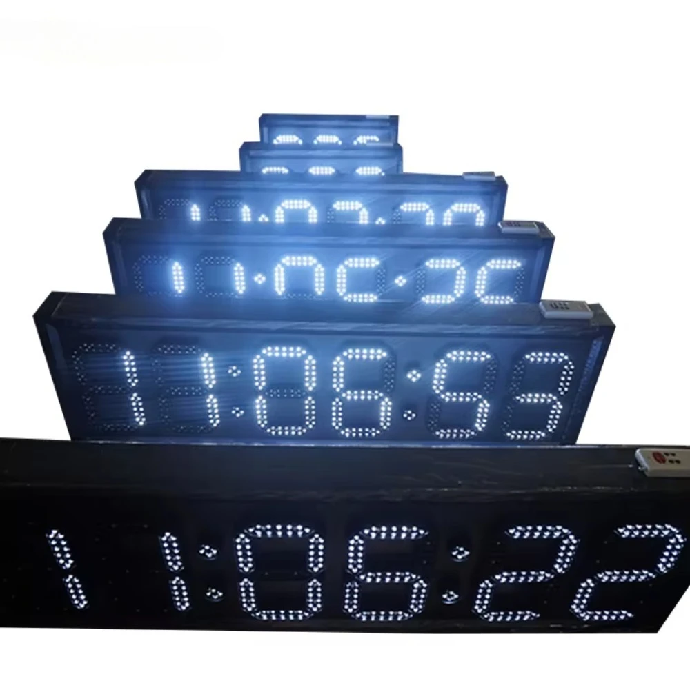Small 6-position 6-inch 8-inch lure 7-segment LED display for LED digital clock