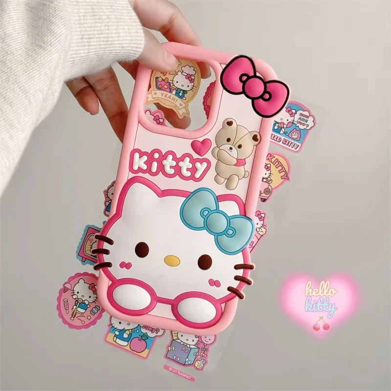 أنيمي شخصية جراب هاتف آيفون 17Air 16 15 14 13 12 11 برو ماكس Xs Xr X 6 7 8 زائد لينة سيليكون غطاء مقاوم للصدمات الكرتون #3