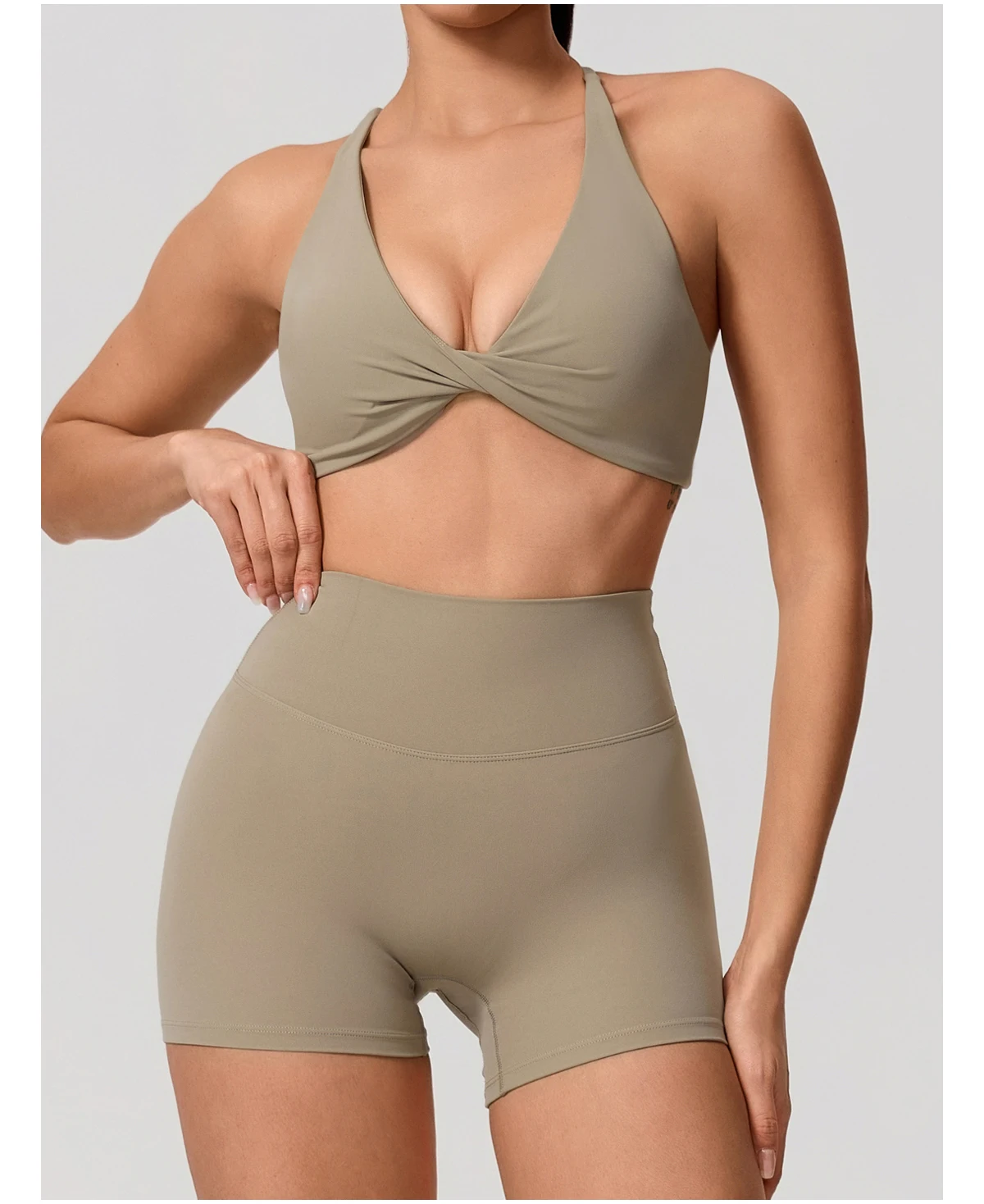 Hearuisavy Sommer Sexy Gym-Top für Damen, Lauf-BH mit Rückenkreuzung, Yoga-BH, Sport-BH, atmungsaktive Push-Up-Unterwäsche, Fitness-Workout-Top – Detail 23