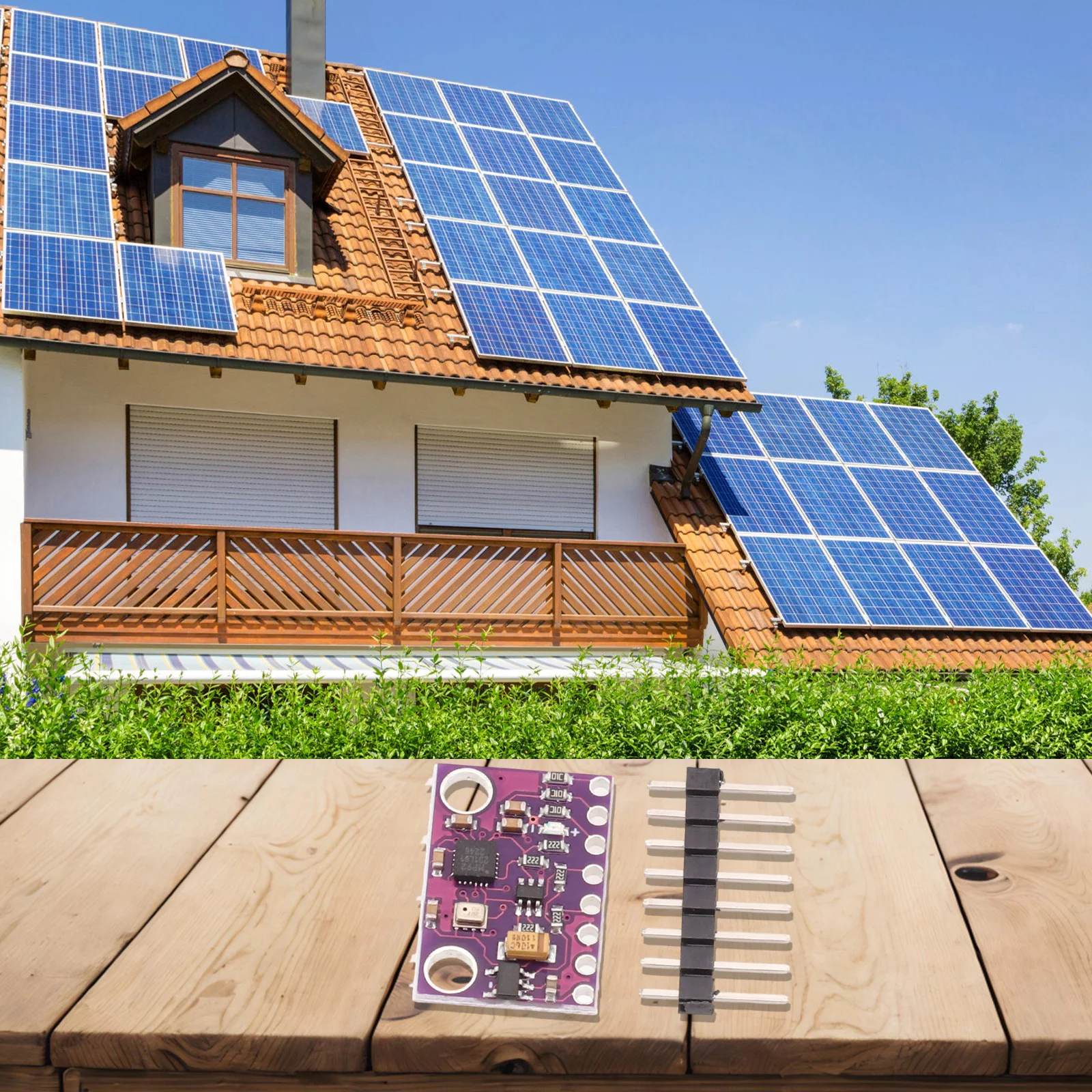 Projekty edukacyjne Akcelerometr 10DOF Czujnik 10DOF Wyjście o wysokiej rozdzielczości Protokół komunikacji IIC dla kompasu