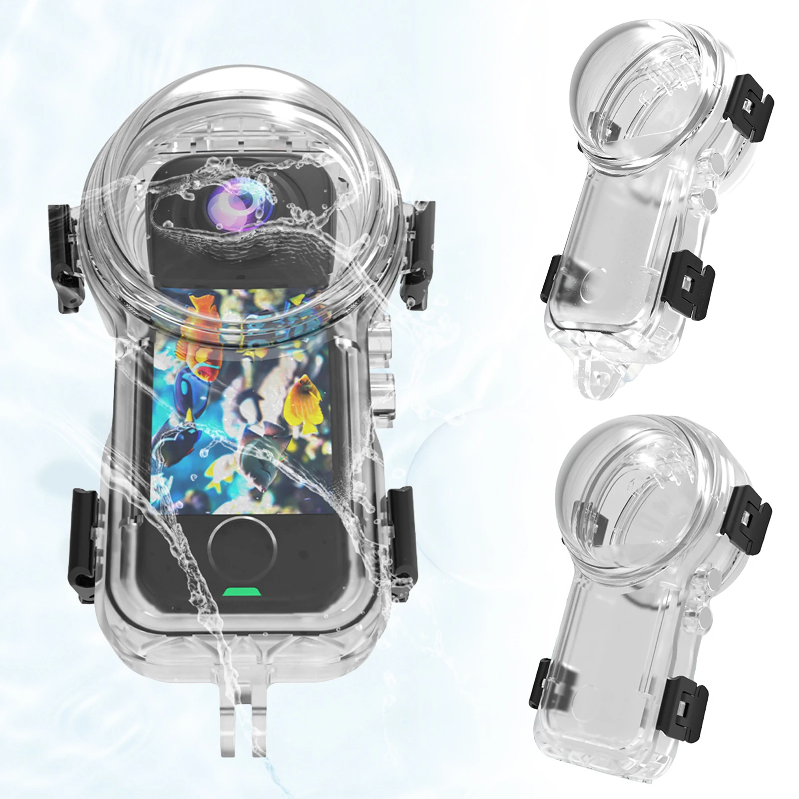 

Водонепроницаемый чехол для Insta360 X4air, невидимый чехол для дайвинга, 50 м, невидимый корпус для дайвинга, чехол для Insta360 X4air, аксессуары
