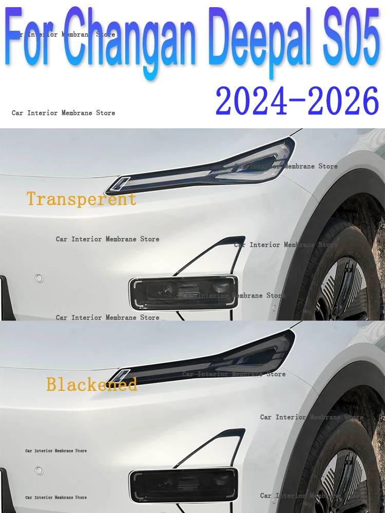 changan-deepal-s05-2026-2025-2024-用tpuスモークブラックライトフィルム改造アクセサリー、車用ライト保護フィルム