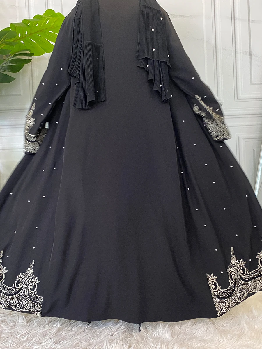 Modest Abaya Ramadan Dubai Robe Femme Musulmane Turkey Kaftan Islamic Clothing Muslim For Women Kimono Caftan Marocain Cardigan