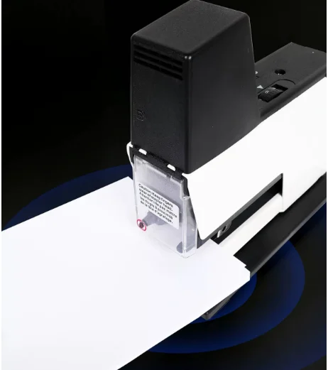 Office Binding Machine Intelligent Inductive Stapler Certificate Bill Electric Document Automatic Labor-saving
