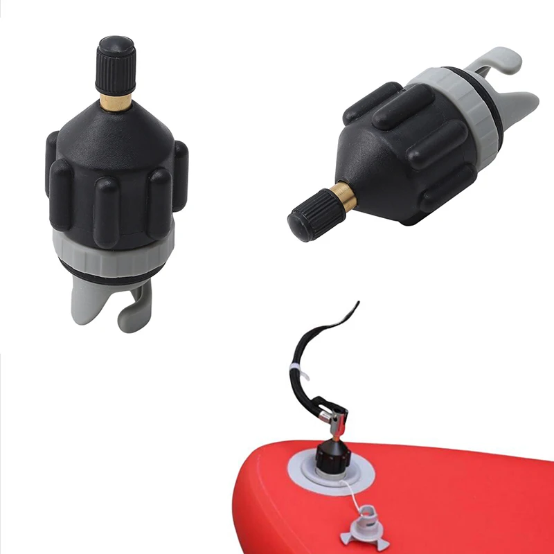 1PC Inflatable Compressor Pump Converter For SUP Board Air Valve Adapter Rowing Rubber Boat Canoe Kayak Air Valve Adaptor