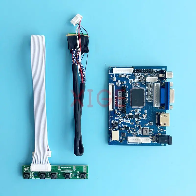 Controller Driver Board Fit HSD101PFW2-A00/A02/B00 1024*600 LCD Monitor 10.1