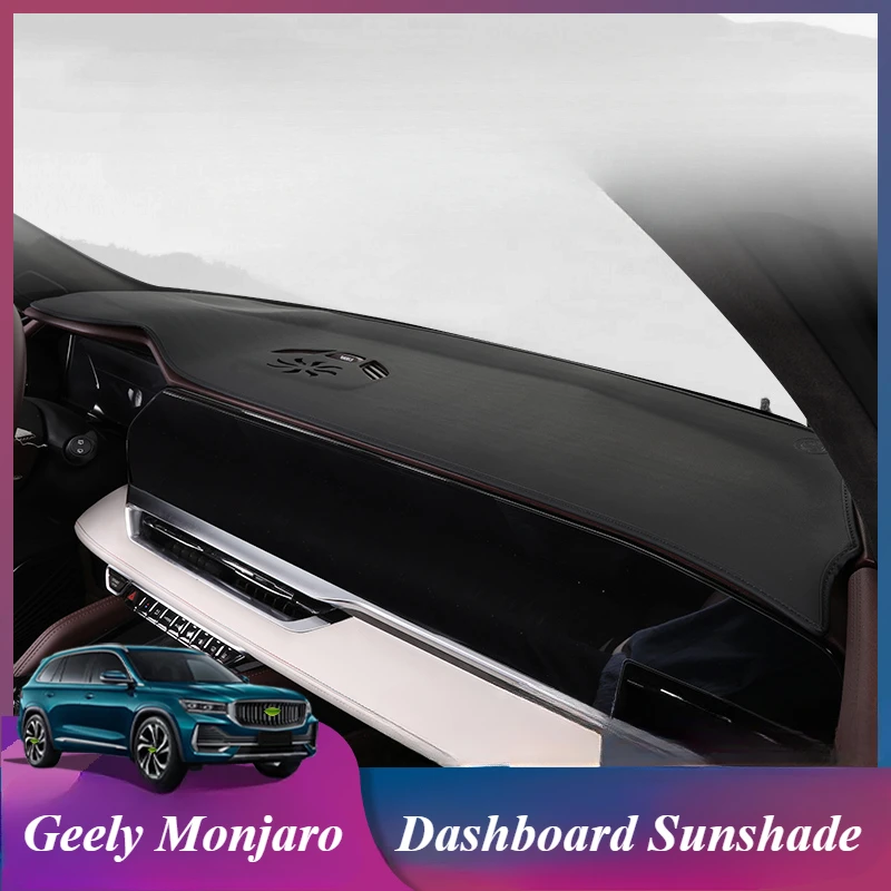 For Geely Monjaro center console dashboard sunshade sun protection anti slip pad car interior decoration products