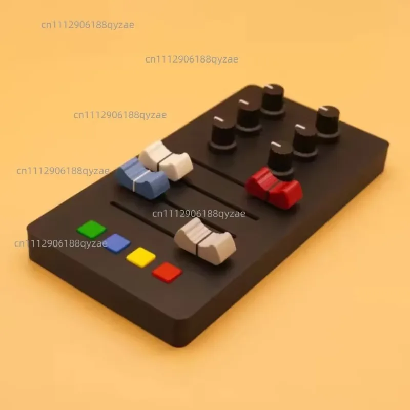 Tone Design MIDI Controller, Driver-free, 4 Buttons, 4 Faders, 6 Knobs, Custom CC Mapping Envelope Plug-in Host Control