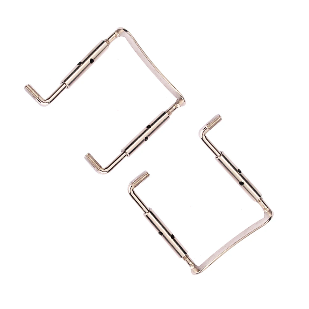 

2 Pcs Screw Violin Chin Rest Replacement Chinrest Clamp Screws Set Hardware / Parts