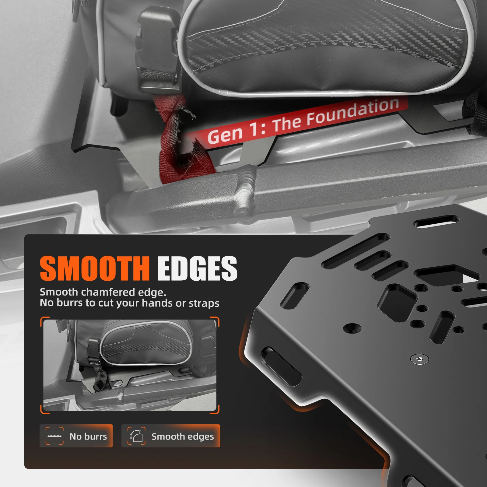 Motorrad-Heckgepäckträger-Kit für Honda CRF1100L Africa Twin CRF1100L Adventure 2021-2025 2024 2023 2022 – Detail 3