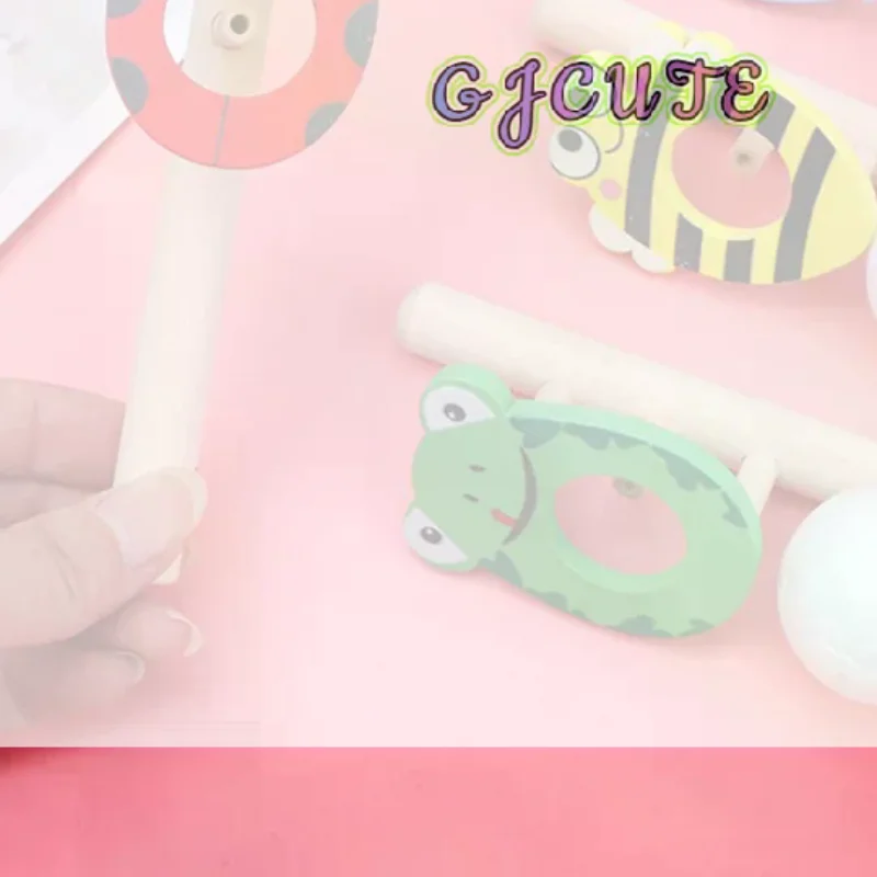 /GJ/Breathing Exerciser Toys Whistle Floating Blow Pipe Balls Blowing Balloon Launcher Educational Toy For Kids
