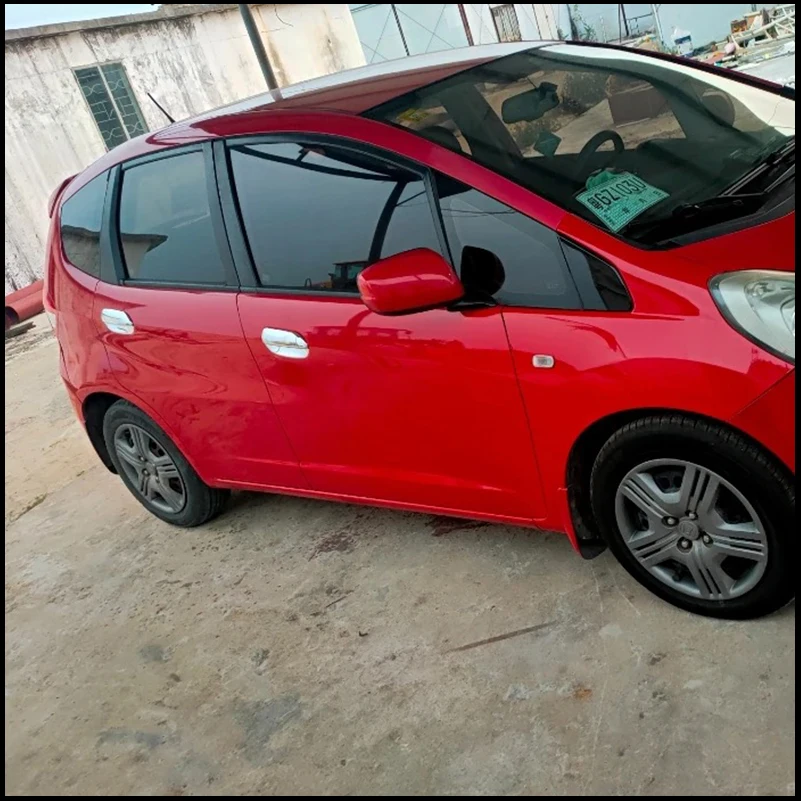 Car Styling For Honda Fit Jazz MK3 2008-2013 LHD Door Handle Bowl Cup Cap Cover Sticker Trim Decorate Auto Parts Accessories